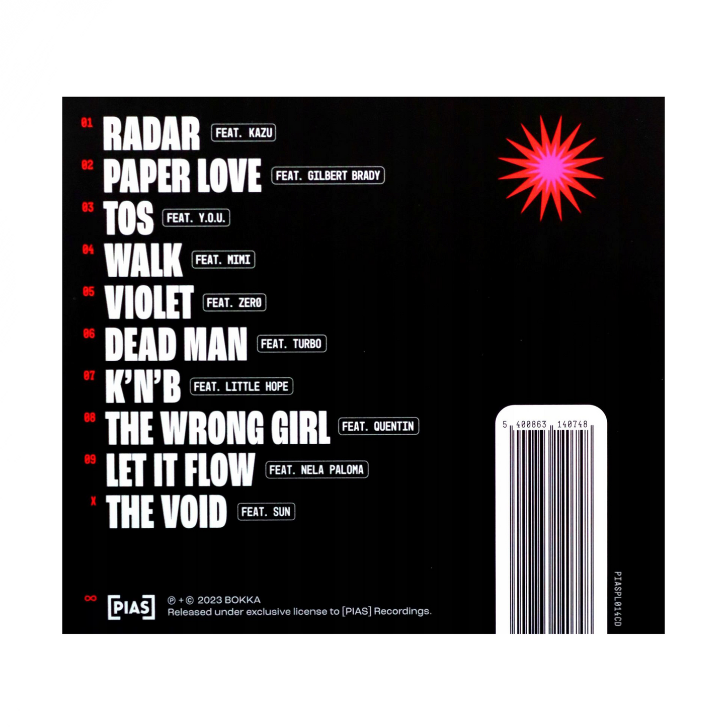 BH10 BOKKA HITS 10 CD